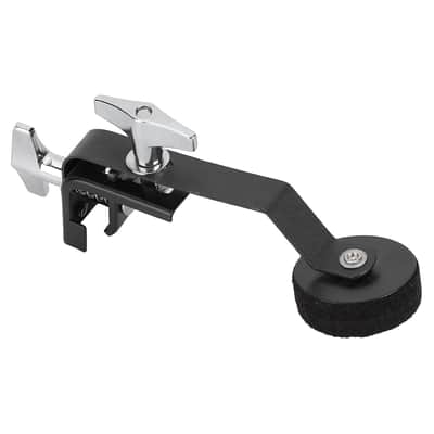 Drum Mute Snare Drum Damper External Clamp On Silencer With Felt Pad For Tone Control Practice Sound Reduction Drum Kit Accessories(Black) image 1