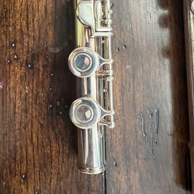 Yamaha YFL-200AD Advantage student flute 2004-2016 - Silver plated image 8