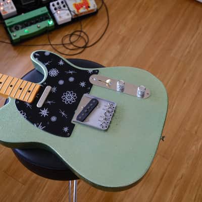 Partscaster: Guitar Mill Coke Bottle Flake T-Style + Fender Bullet 1 Neck – Complete Premium Build, Mastery, Arcane, Rutters with Extras! image 17