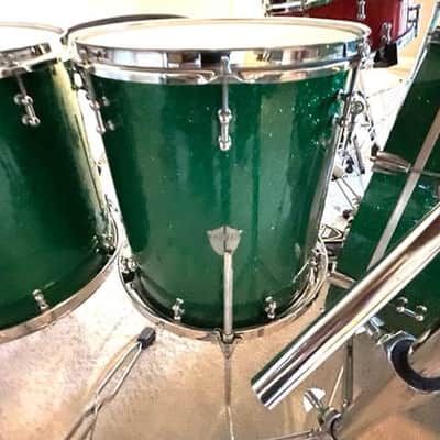 Truth Custom Drums 6 pc Green Sparkle image 11