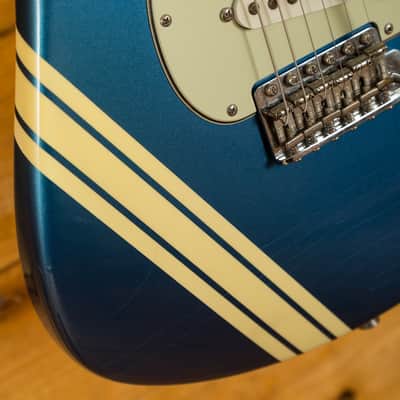 Fender Custom Shop Racing Stripe Closet Classic Strat Lake Placid Blue image 17