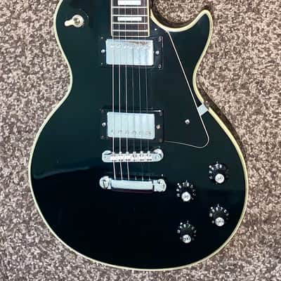 Vintage 1970’s unknown Les Paul custom copy electric guitar made in japan 1970s image 1