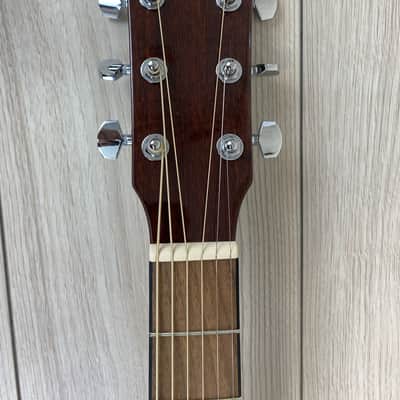 OPEN BOX - Fender CD-60SCE Dreadnought Acoustic-Electric Guitar All Mahogany image 4