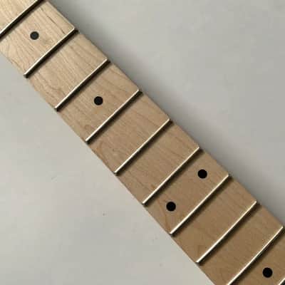 Maple Wood 4 String Bass Neck, 20 Frets Fretboard image 3