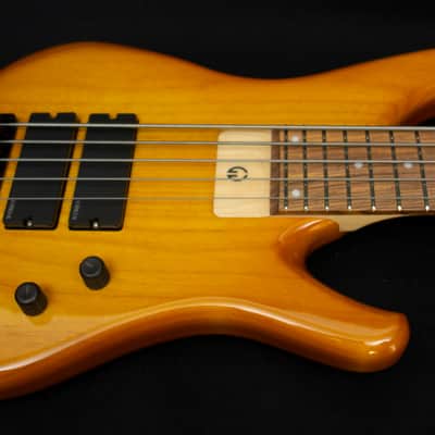 G.Gould GGi5 SST Hybrid Graphite/Maple Composite neck - Alder body - Amber finish - Pao Ferro Fretboard - 8.6 pounds - #1513 image 3