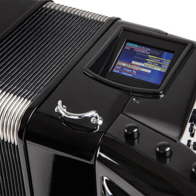 NEW Black Roland FR-8XB-BK Digital Chromatic Button Accordion 92 120 image 3