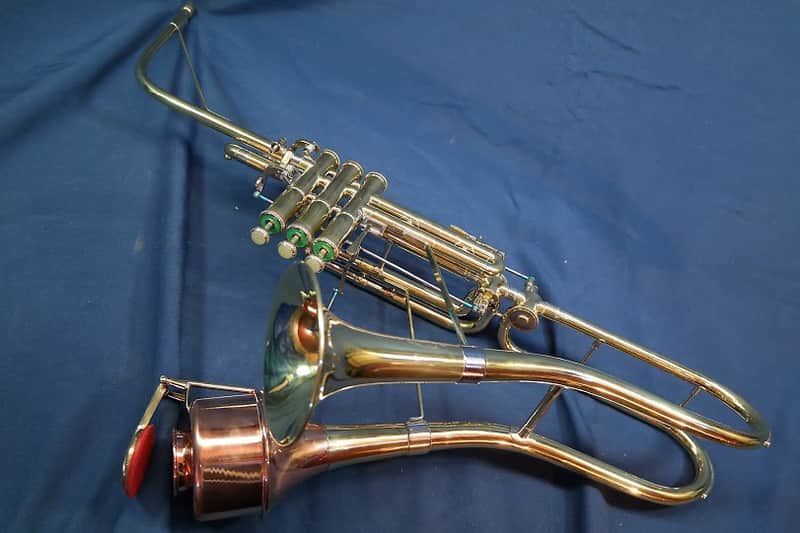 jazzophone double bell trumpet alto saxophone image 1