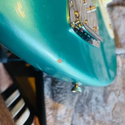 Fender American Professional Jazzmaster with Maple Fretboard 2017 - 2019 - Mystic Seafoam image 12