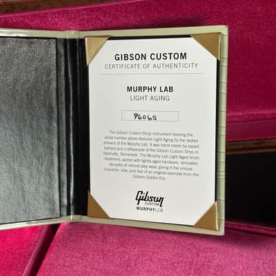Gibson Custom Dealer Select 1959 Les Paul Brazilian Golden Poppy Light Aged w/case 96065 image 17