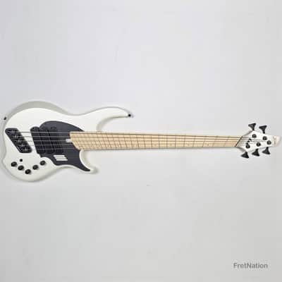 Dingwall NG3 5-String Ducati White Fanned Fret Multi-Scale - 9.06lbs #21063 image 25