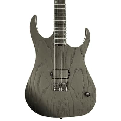 10S HuYang (Mega Soul) Single Humbucker Baritone – HYMM Custom Electric Guitar - Satin Black image 1