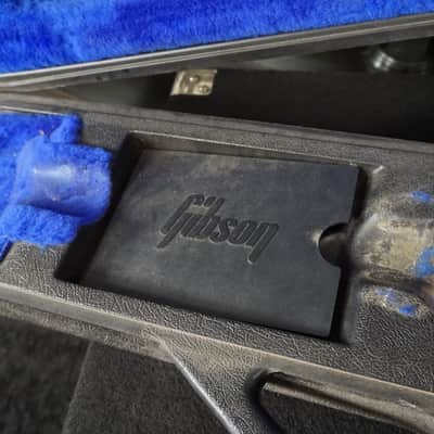 Gibson Chainsaw Case Blue Interior image 7