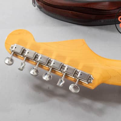 1992 Fender Left-Handed MIJ Japan ’57 Reissue Stratocaster ST57-65L 2-Color Sunburst image 8