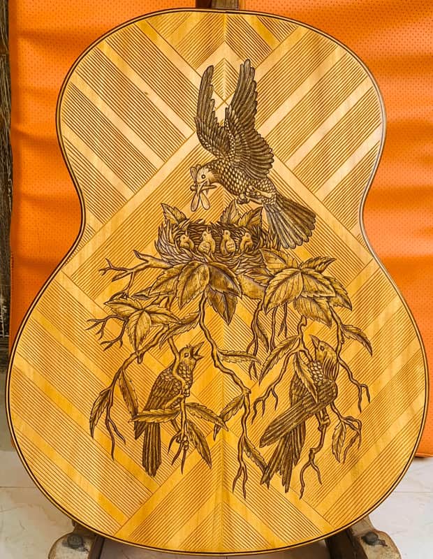 Blueberry NEW IN STOCK Classical Nylon String Guitar - Alaskan Spruce and Mahogany image 1
