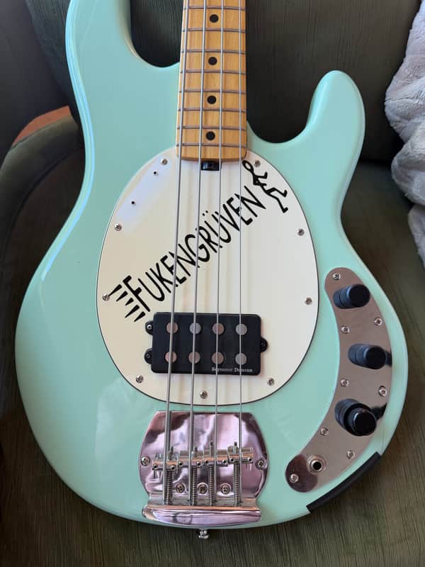 Ernie Ball Music Man SUB Bass 4 Active 2003 - 2006 - Teal image 1