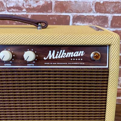 Milkman Sound Half Pint Tweed w/ Walnut Faceplate 5W w/ Attenuator Class A NEW (Authorized Dealer) image 5