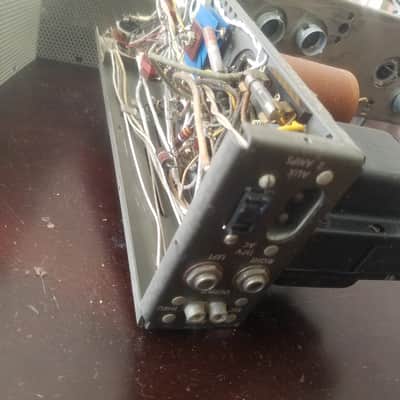 Ampex A-122 Tube Preamp project and case Stereo 1959 Grey Steel image 11