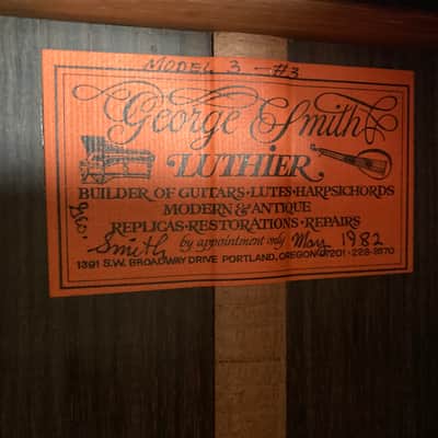 George Smith Classical Guitar 1982 image 6
