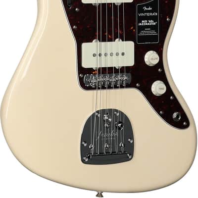 Fender Vintera III Mid 60s Jazzmaster Electric Guitar, Olympic White image 6