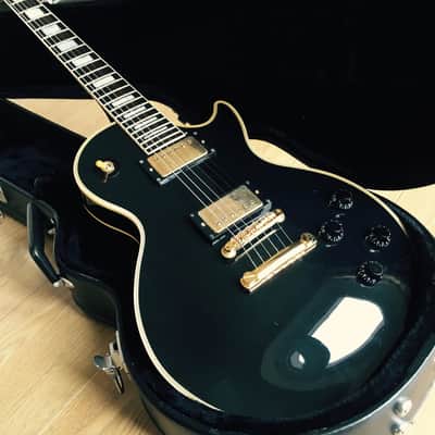 Epiphone Rare Japanese FujiGen Les Paul Custom Ebony Open Book