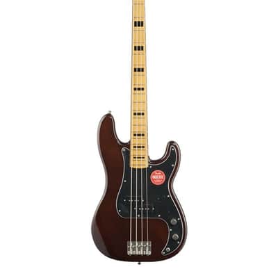 Squier Classic Vibe 70s Precision Bass Maple Neck Walnut image 2
