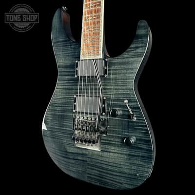 Used ESP LTD Deluxe M-1000 Trans Black TSU24827 image 3