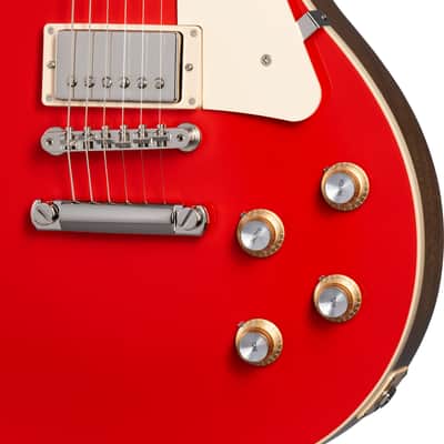 Gibson Les Paul Standard '60s Plain Top 2023 - Present - Cardinal Red image 5