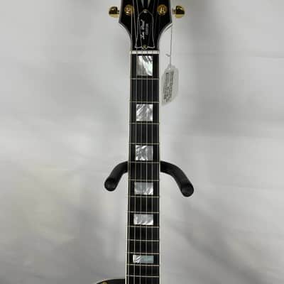 Gibson Custom Shop Les Paul Custom Electric Guitar, Ebony Fingerboard, Ebony image 4
