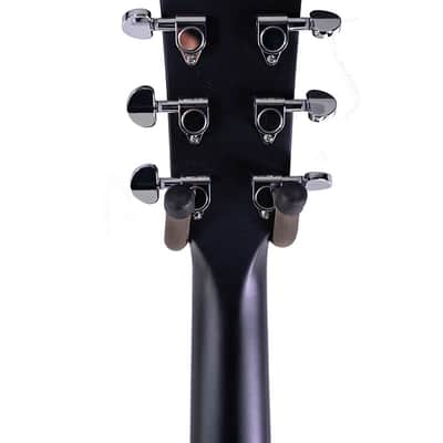 Yamaha FG-TA TransAcoustic Dreadnought Black image 4