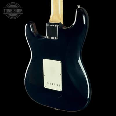 Used 2010 Fender Custom Shop 1960 Stratocaster NOS Black Matching Headstock w/case TSU24732 image 10