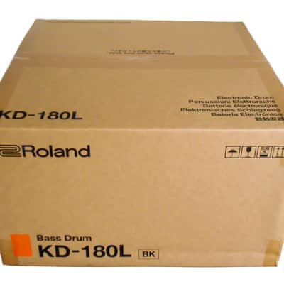 Roland KD-180L-BK Kick Drum Pad V-Drums VAD