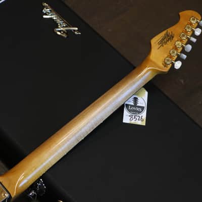 2015 Mario Martin S-Style Factory Relic Black SSS Electric Guitar + Hard Case image 18