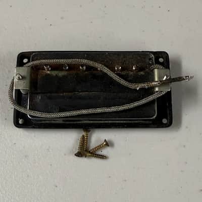 1970's Gibson Tar Back Humbucker with Ring and Screws 7.53k (P-282) image 2