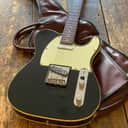Fender Japan Rare Vintage Mid 1980's FujiGen Built Telecaster Custom 1962 Reissue MIJ Piano Black w/ Vintage Leatherette Case