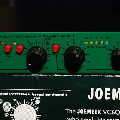 Joe Meek VC6Q British Channel Version Mic Preamp Channel Strip w/Compressor and EQ JoeMeek image 3