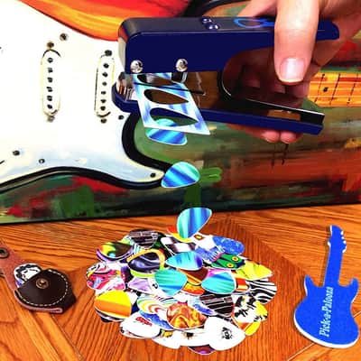 Premium Pick Maker - DIY Guitar Pick Punch Mega Gift Pack image 6