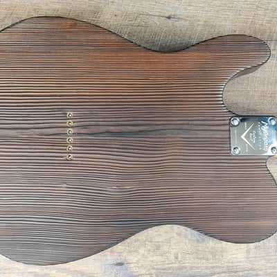 MyDream Partcaster Custom Built -Torch-burned Snake Head 1949 Proto image 3