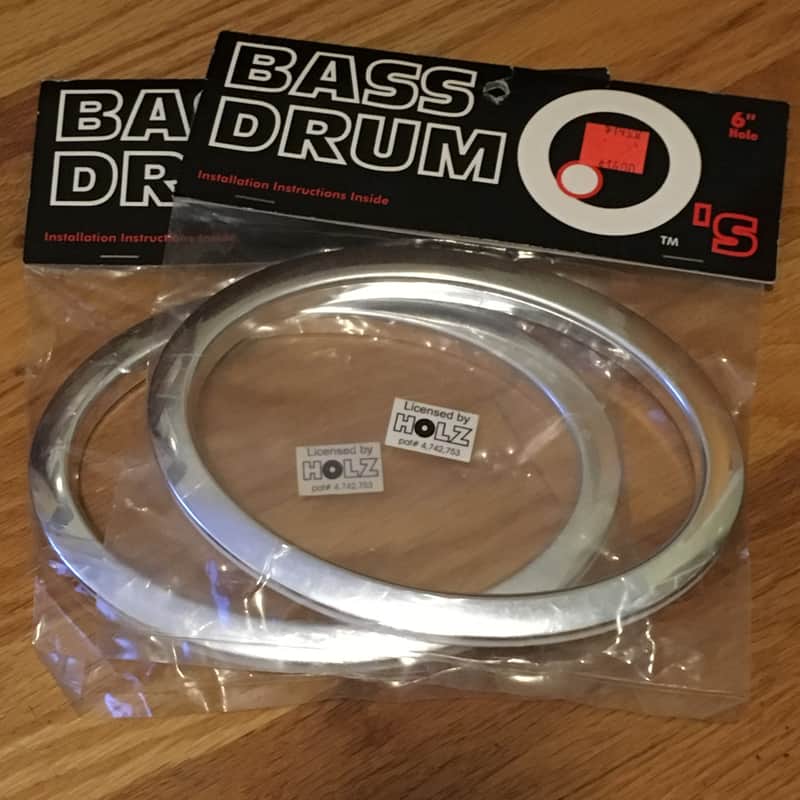 Bass Drum O's HC6 6" Bass Drum Head Port Hole Ring image 1