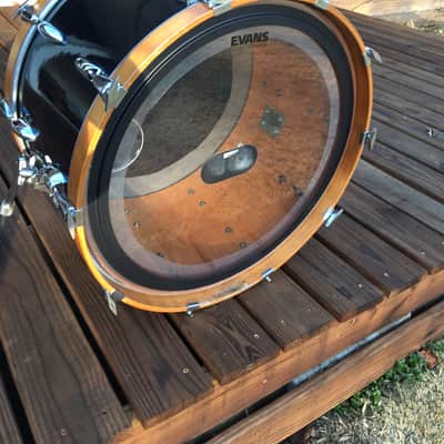 Yamaha YD 9000 24x14" Kick Drum 1979 Black image 3