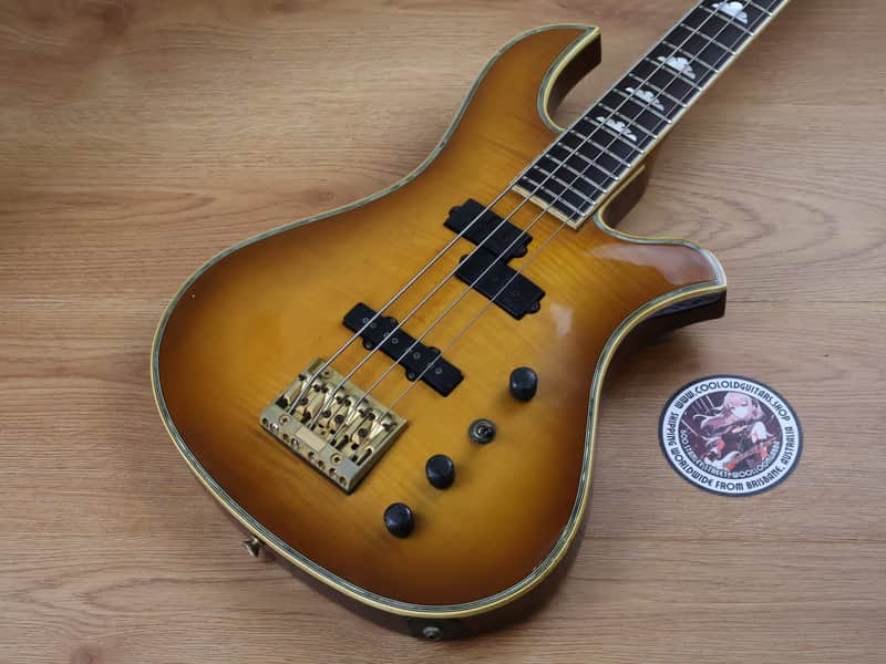 1988 BC Rich Japan EB-1507 Limited Edition Eagle Bass (Vintage Sunburst) image 1
