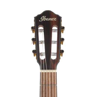 Ibanez FRH10N Thinline Nylon Acoustic Electric - Indigo Blue Metallic Flat image 8