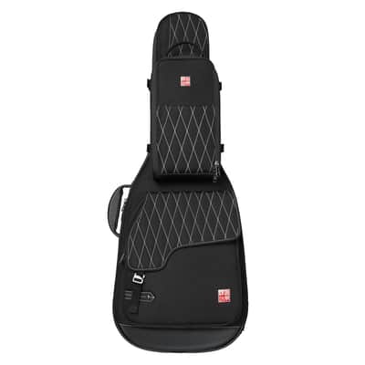 Music Area RB30 30mm Padded Weather-Proof Acoustic Guitar Gig Bag w/ Detachable Isothermic Bag - RB30DABLK image 4
