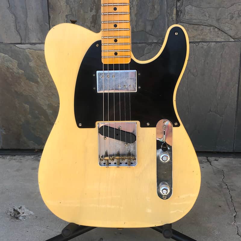 Used 2022 Fender Custom Shop WildWood Custom 1951 Nocaster Journey Man Relic HS with Case image 1