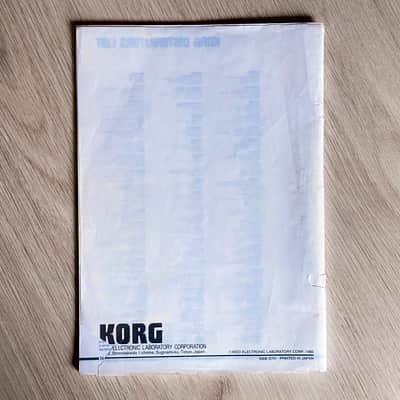 Korg DW-8000 // Original Manual // ENGLISH image 3
