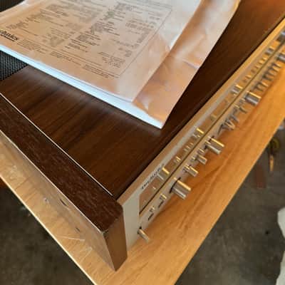 Technics SA-1000 1970s - Silver/Wood image 6