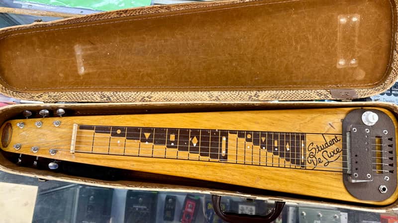 Supro Student Deluxe Lap Steel with Legs and Case - Pre Owned image 1