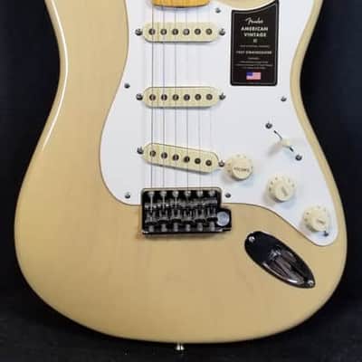 Fender American Vintage II 1957 Stratocaster, Ash Body, Maple FB, Vintage Blonde, w/HSC image 1