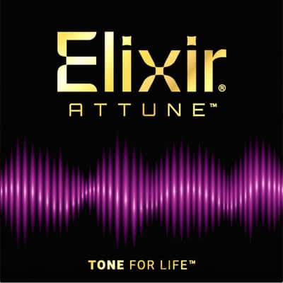 Elixir Strings Attune 80/20 Bronze Acoustic Guitar Strings - .011-.052 Custom Light image 2
