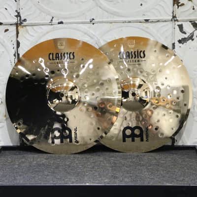 Meinl Classics Custom Brilliant Medium 14in Hi-Hats image 1