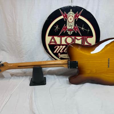 Fender 2016 Limited Edition American Standard Telecaster Figured Neck Guitar with Case 2015 - Cognac Burst / Rosewood fingerboard image 10